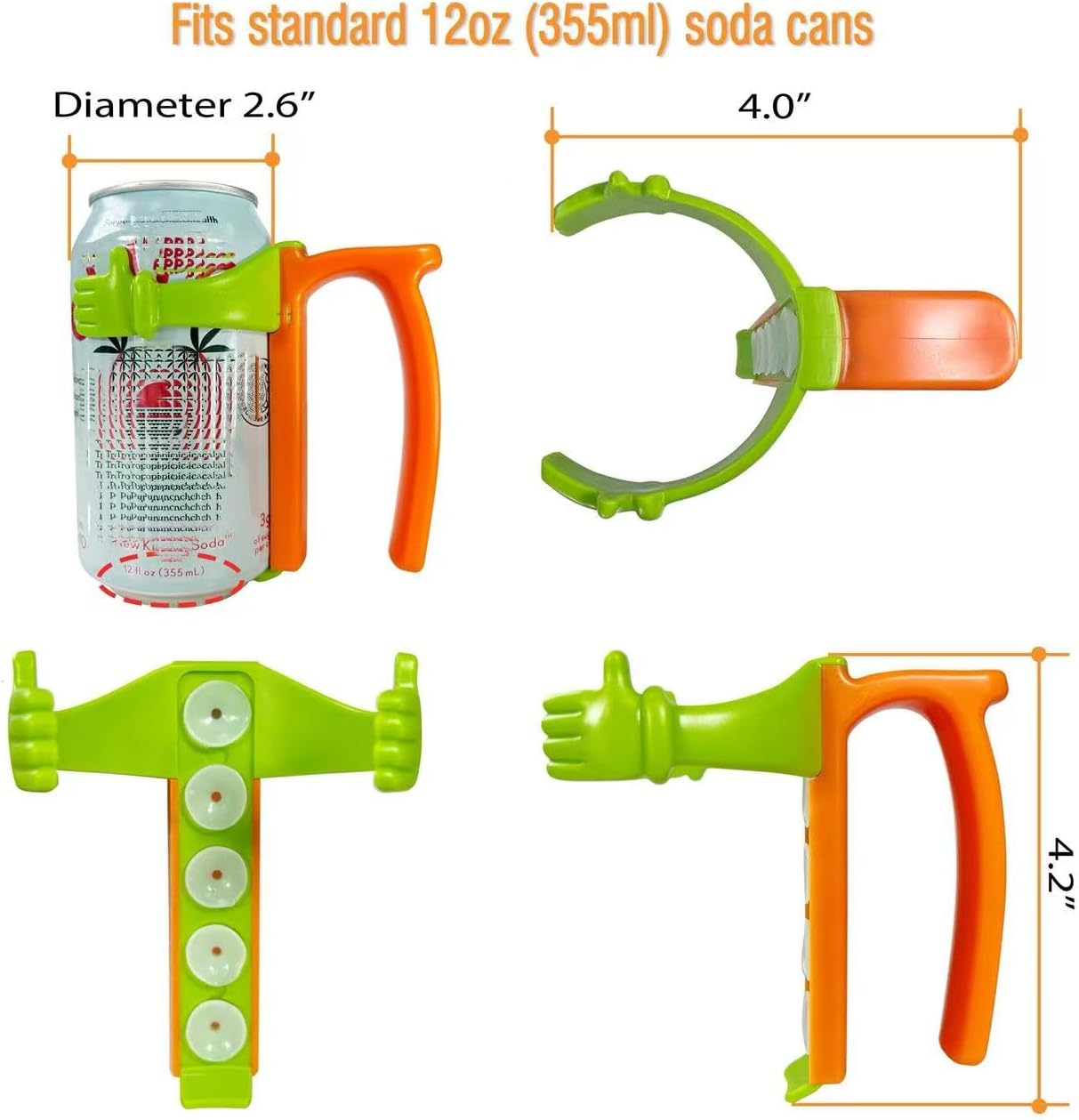 Can Lids & Holders 1 + 1 comb